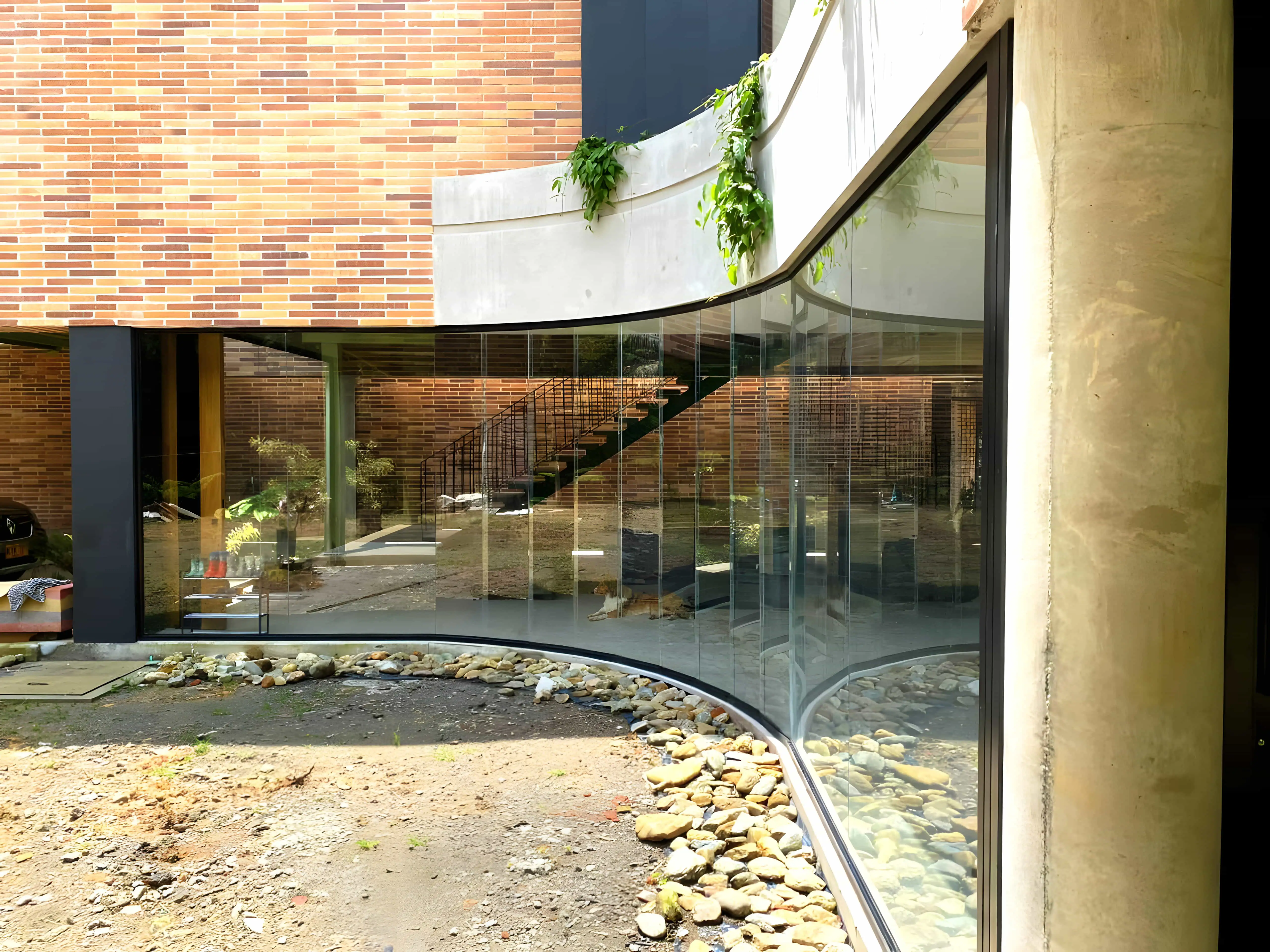 vidrio arquitectónico para fachadas y ventanas en hogares, fincas, apartamentos, luz natural